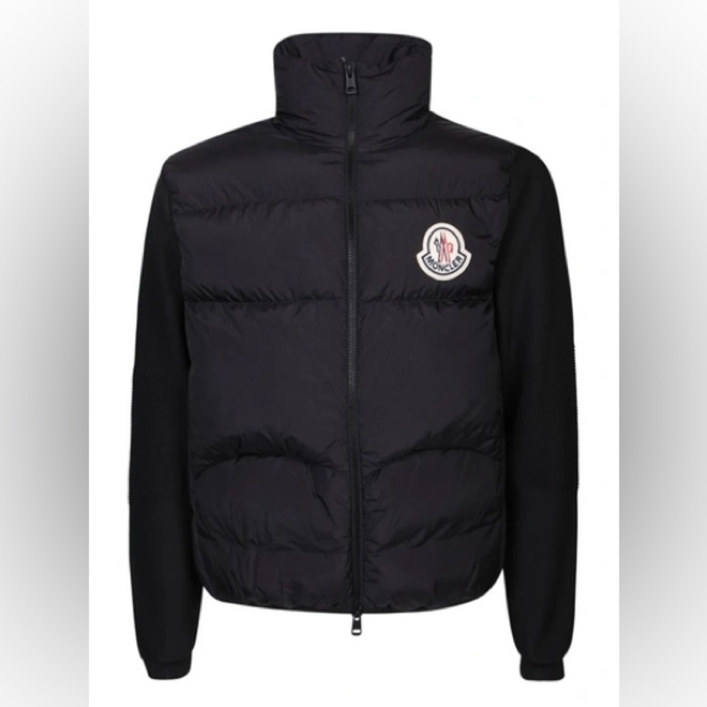 Authentic Moncler Cardigan Tricot jkt men sz Small - Black - Pre-owned